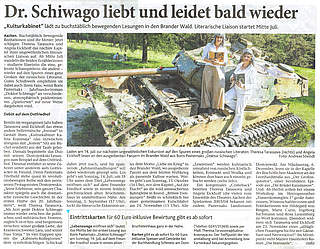 Zeitungsartikel Zeitungsartikel